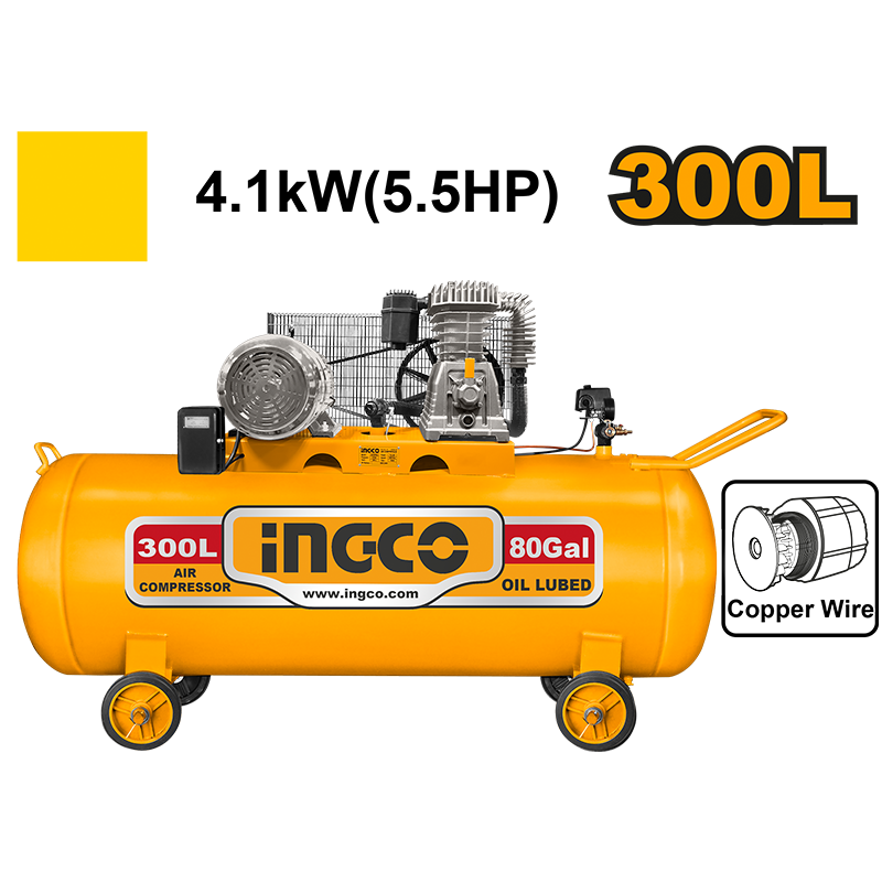 AC553001 - Kompresor trefazor me rrip 300 Lt, 4.1 Kw / 5.5 HP)