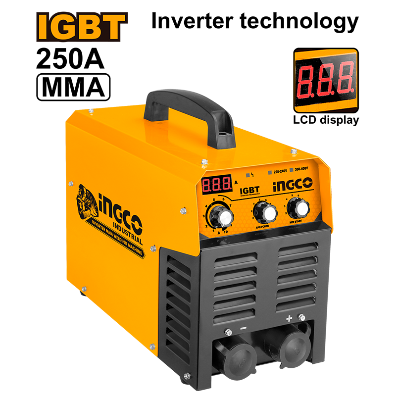 ING-MMA2508 - Saldatrice Inverter MMA me teknologji IGBT 250 A elektrode 1.6-5.0 mm