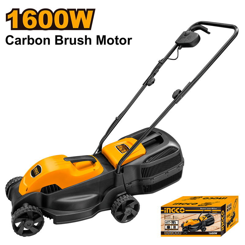 LM385 - Korrese bari elektrike 1600 W, gjeresi prerje 38 cm, koshi 45 Lt