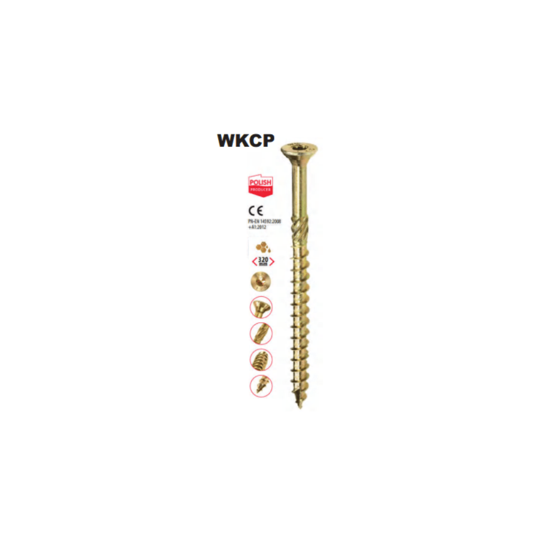 WKCP-10160 - Vide Traresh me fileto me maje 10x160 mm (50 cp)