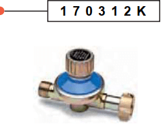 170312K - Rregullator presioni 1 - 4 bar per bomula GPL