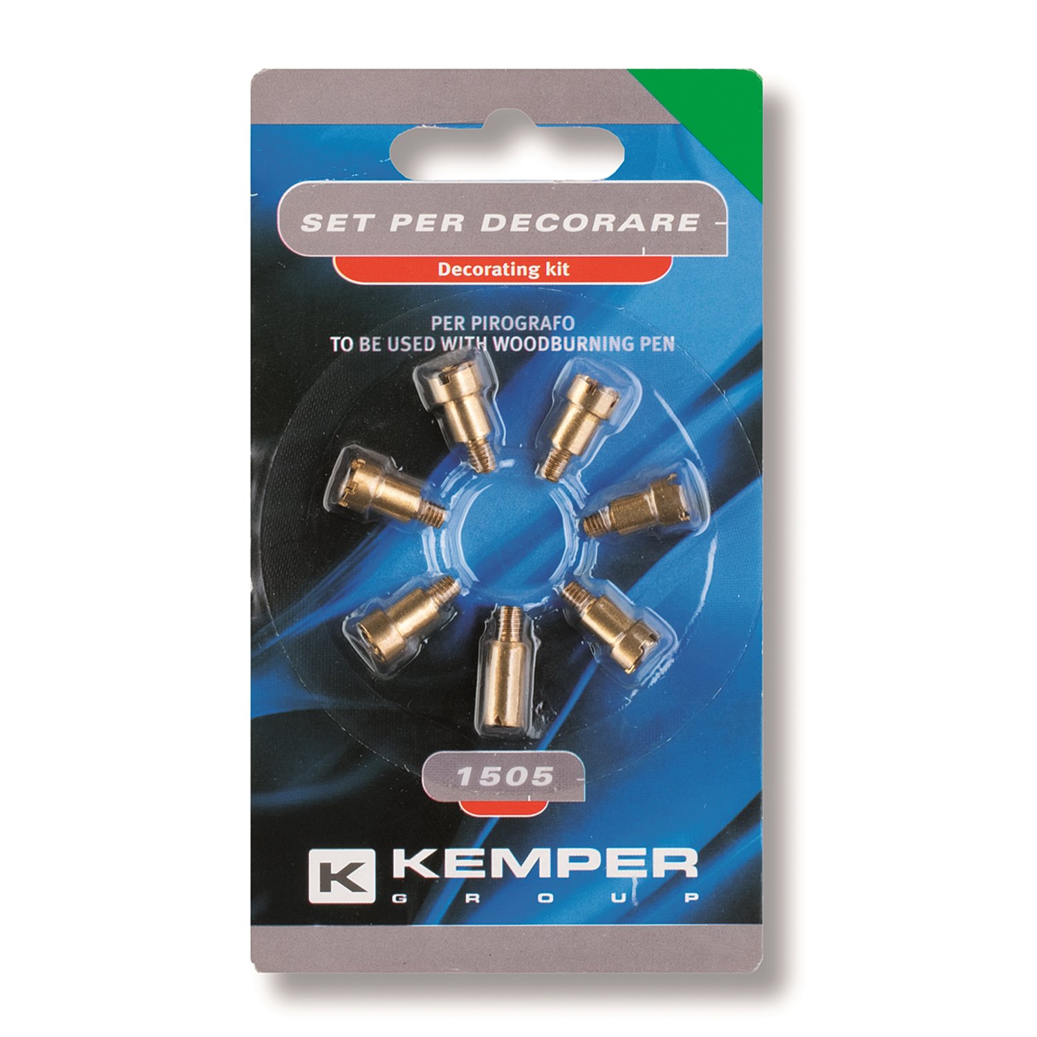 1505 - Kit me 7 aksesor per pirografi