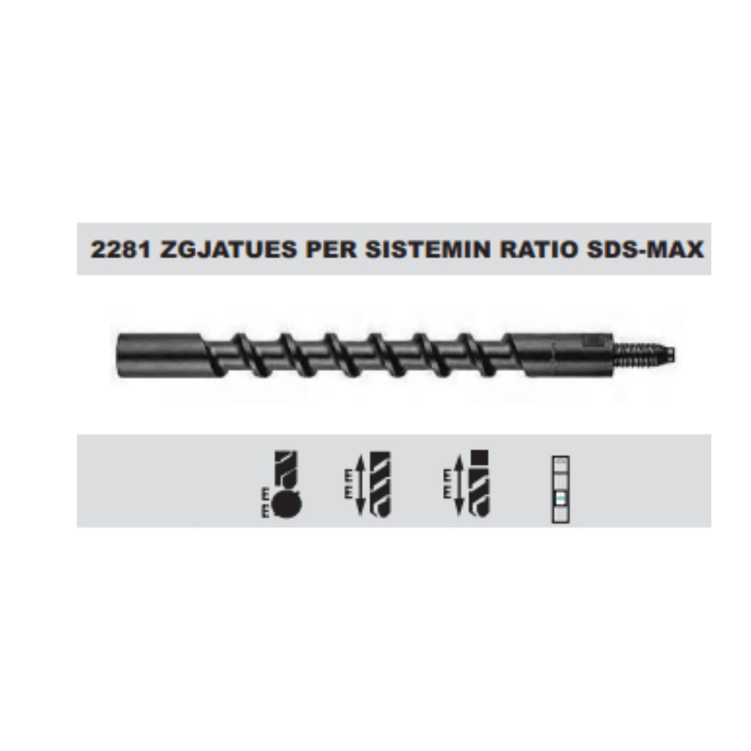 102315 - Zgjatues per sistemin Ratio SDS-Max 25x320 mm