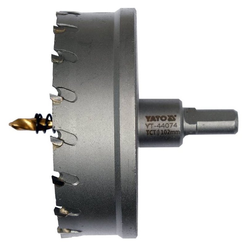 YT-44074 - Gote shpimi Inoxi me vidio 102 mm