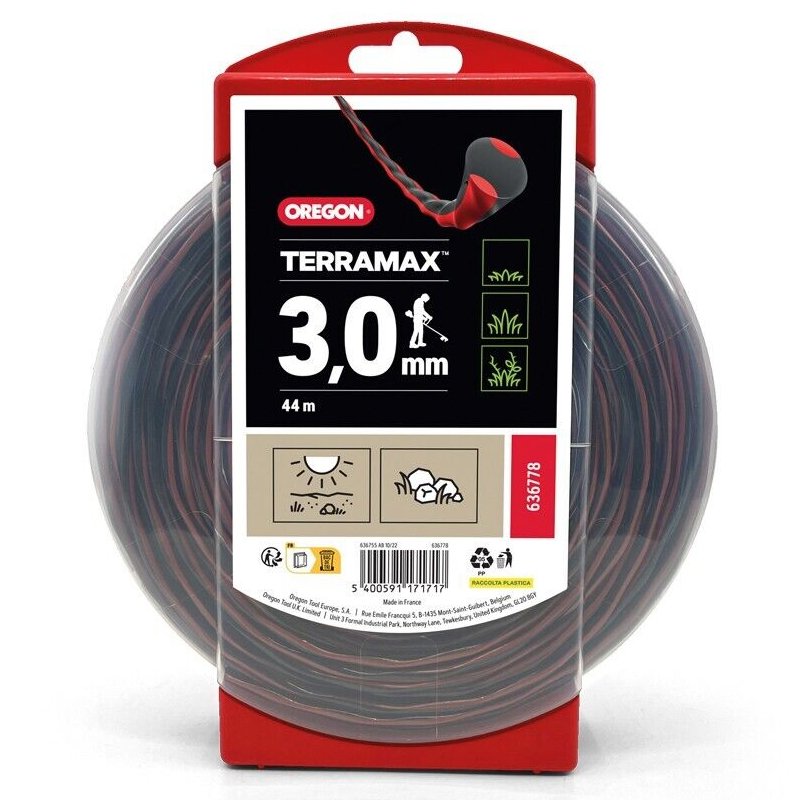 636778 - Fije motokosashTERRAMAX, 3.0MM, 44M Blister
