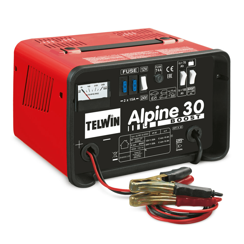 Karikues baterie & boost Alpine 30, 12-24V, 0.8Kw, 30-400-12/24V