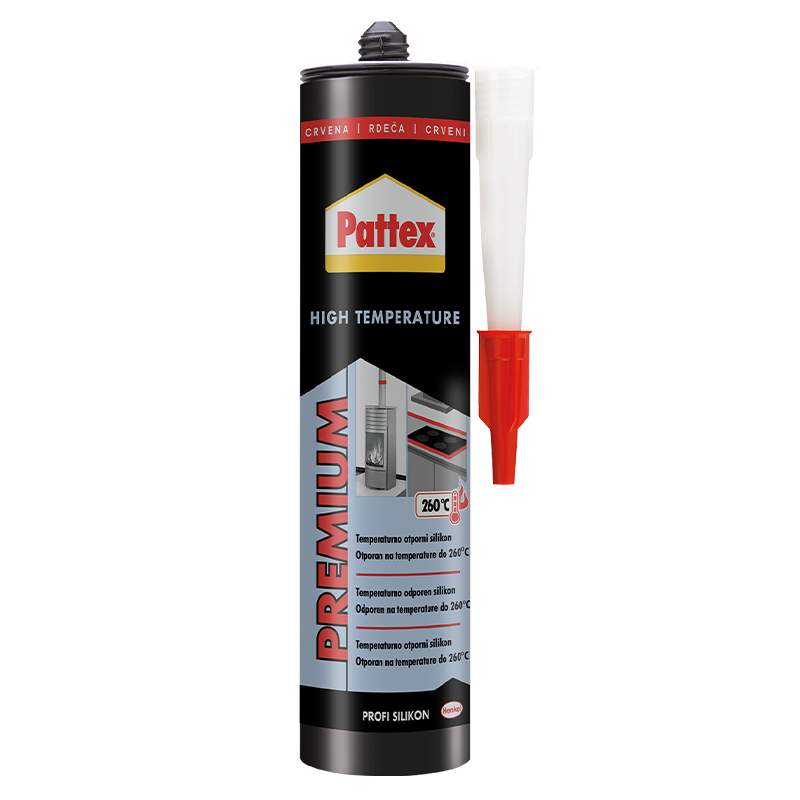 2928673 - Silikon temperature I kuq Pattex 280ml