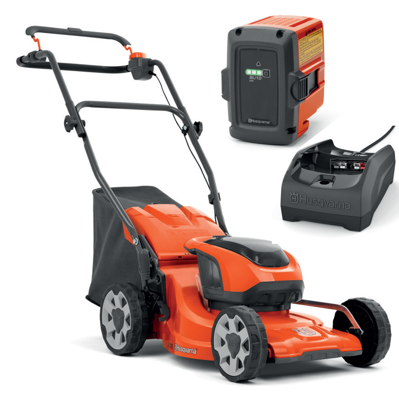 9705009-04 - Korrese bari me bateri LC 137I, 37.5cm, me 1 bateri 36V/4Ah dhe karikues