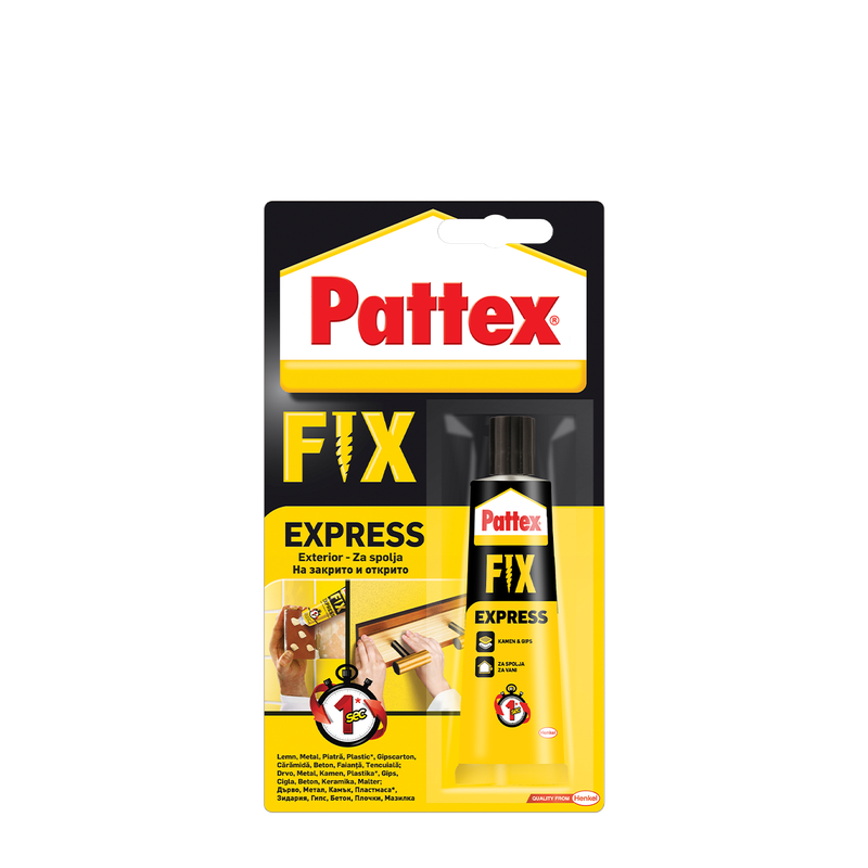 Ngjites universal tubet Pattex FIX Express 75g - 2960032