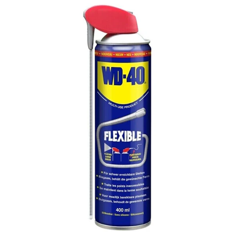 Spraj Multifunksional WD-40 400 ml me pipe fleksibel (6 cope)