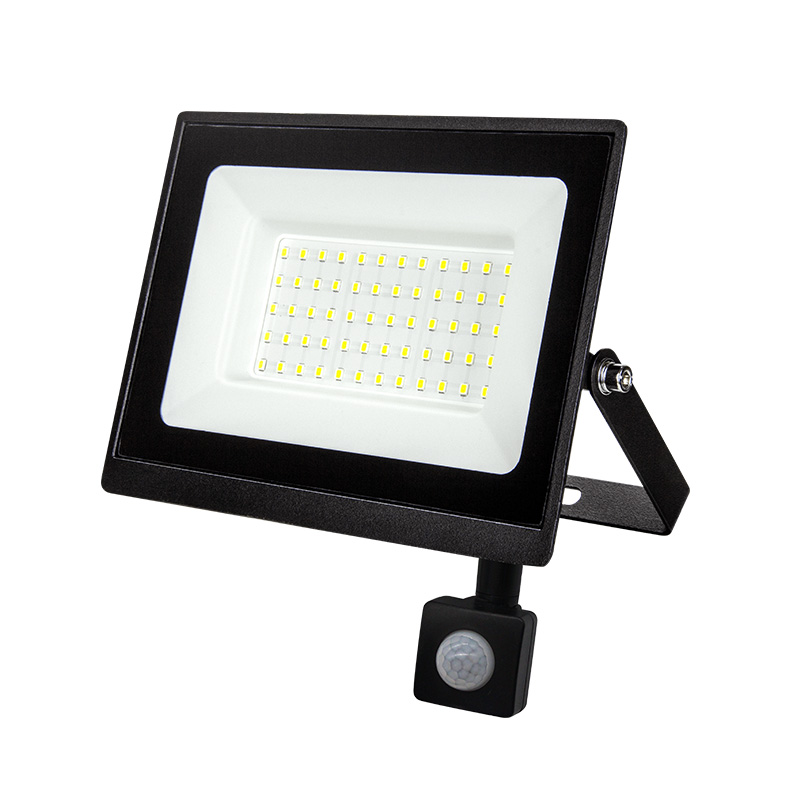Prozhektor LED me sensor PIR 150W 6000K 13500Lm