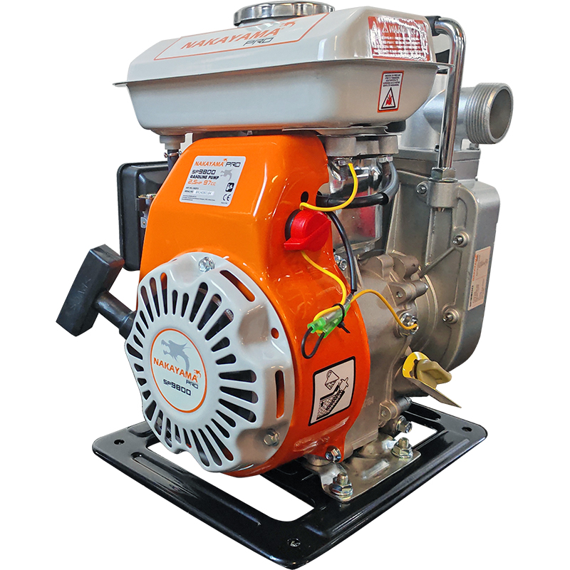 Motopompe me benzine me 4 Kohe 1.5'', 97cc, 1.5Hp, H15m, prurja 170Lt/ore, pompe alumini - SP9800