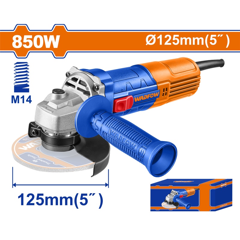 Gure fleksibel 850W, disku Ø125 mm