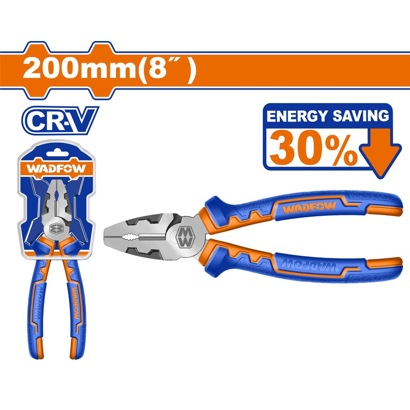 Pince Profi universale me doreze me 2 komponente 8''/200mm - WPL1718