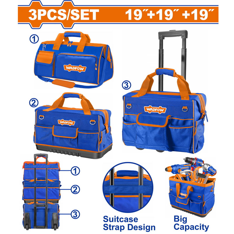 Set me 3 canta pune 19"